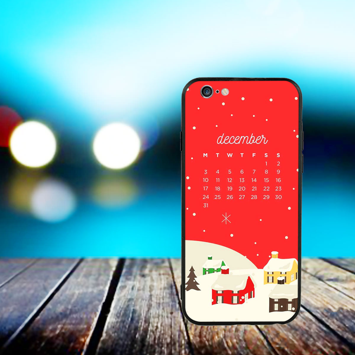 Ốp lưng viền TPU cho điện thoại Iphone 6 Plus/6s Plus - Xmas 05