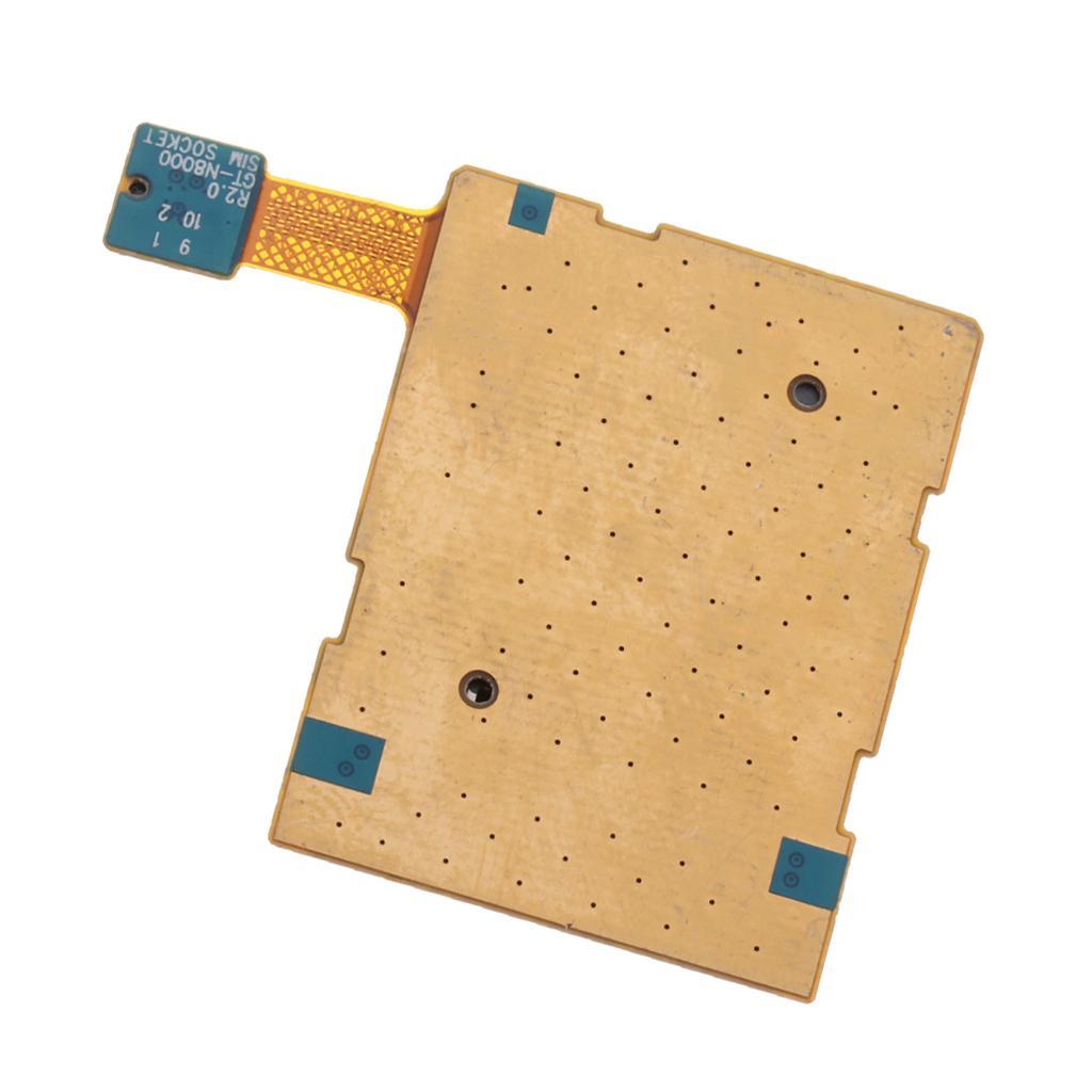 SIM Cards Slot Tray Holders Flex Cables Ribbon for Samsung Galaxy Note N8000