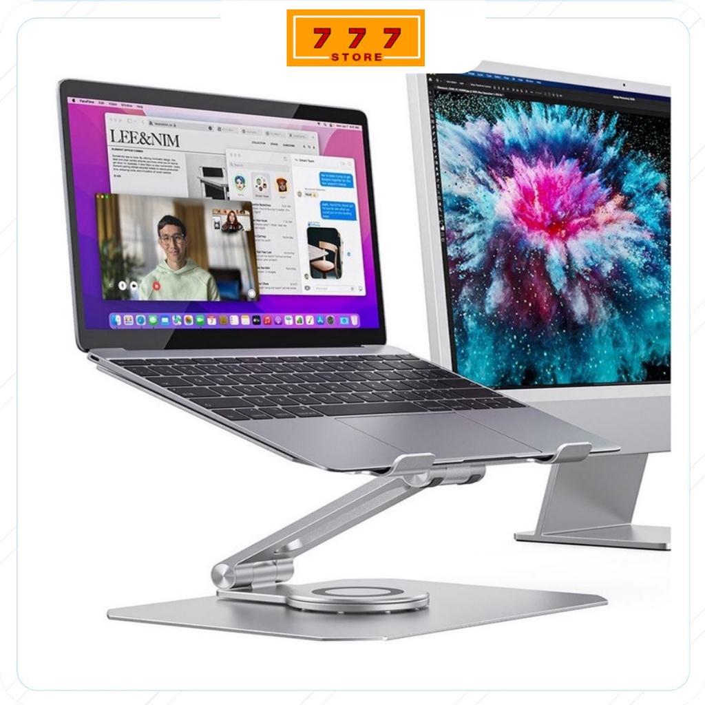 Boneruy L05 Giá đỡ Laptop, Macbook, máy tính hãng chân đế xoay 360 độ chắc chắn cao cấp cho máy 11 - 16 inch