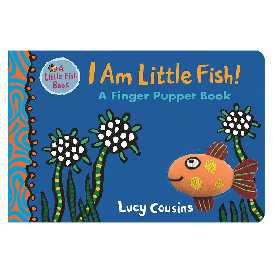 [Hàng thanh lý miễn đổi trả] I Am Little Fish! A Finger Puppet Book