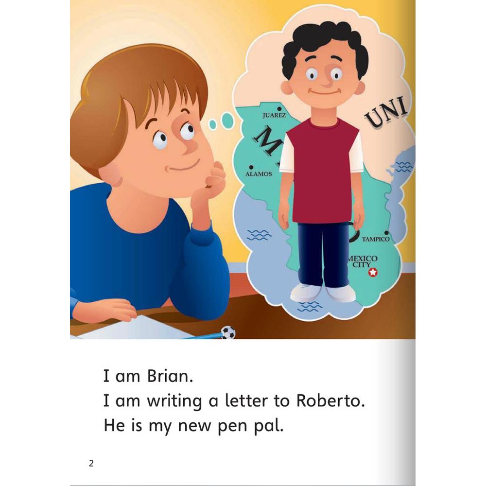 [Compass Reading Level 1-2] A Letter to Roberto - Leveled Reader with Downloadable Audio Free - Sách chuẩn nhập khẩu từ NXB Compass