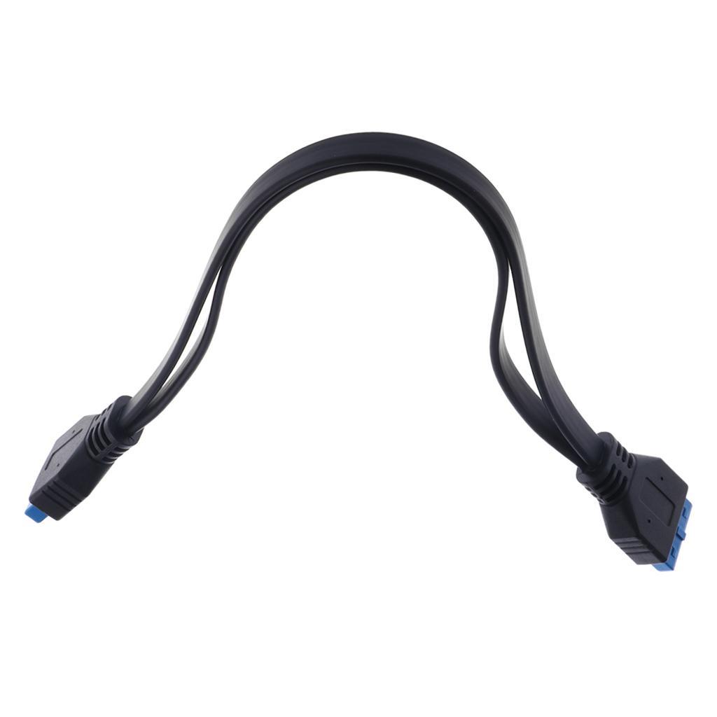 0.5M/19.69inch 20 Pin Motherboard Cable Female to Female Header Extender