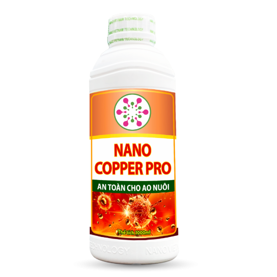 Nano Copper Pro VN Tech hỗ trợ xử lý vi khuẩn, nấm, tảo độc, ký sinh trùng cho thủy sinh 1000ML