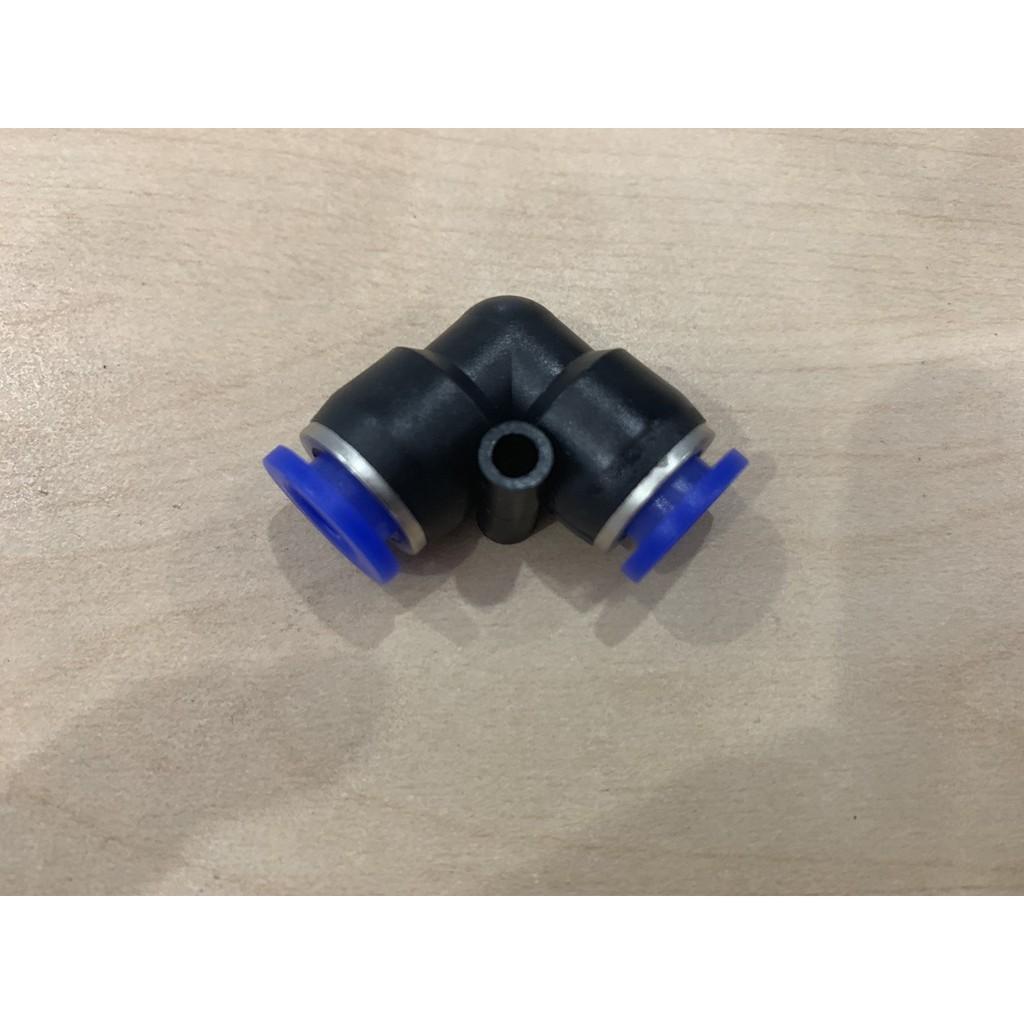 Combo 5 Cut nối góc nối ống phun sương 8mm, 10mm, 12mm cho hệ thống phun sương tự động