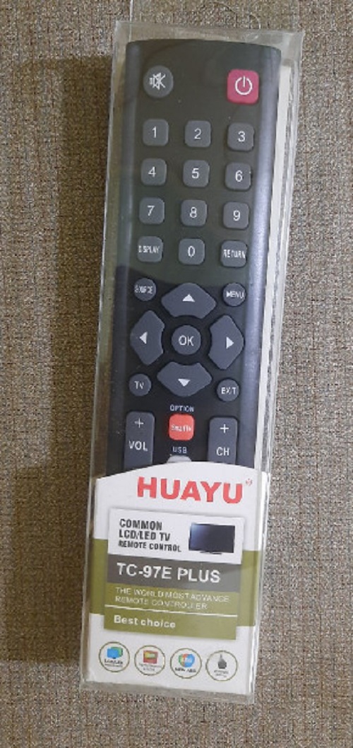 Remote tivi TCL TV258 | Smart Huayu | TC- 97E plus - Hàng Nhập Khẩu