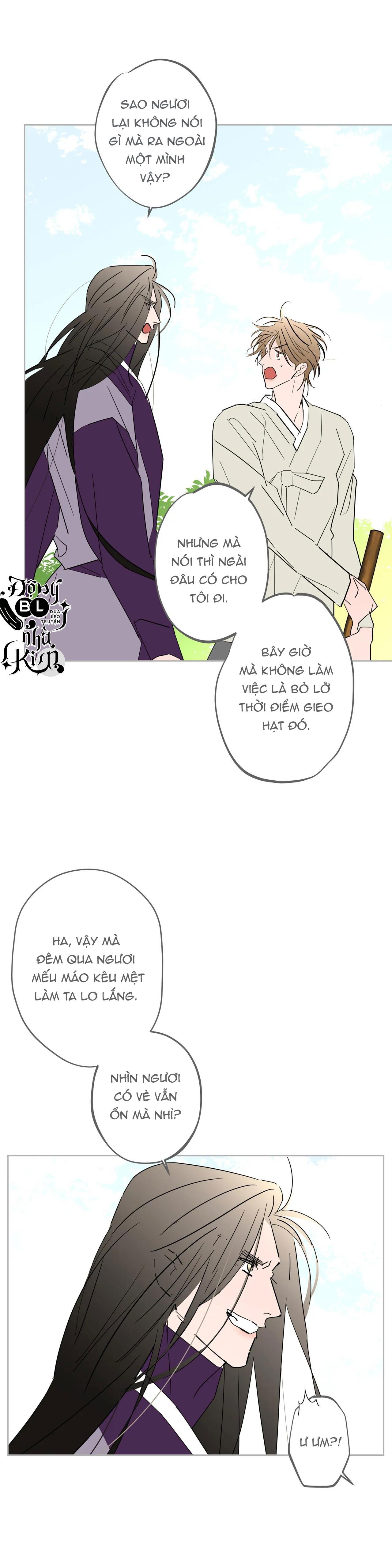 bl cổ trang - âu cổ ngắn nhà kim chapter 12.3 8