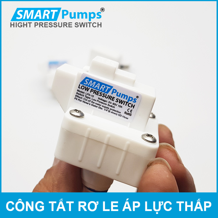 Công tắt áp thấp máy bơm máy lọc nước Smartpumps chính hãng