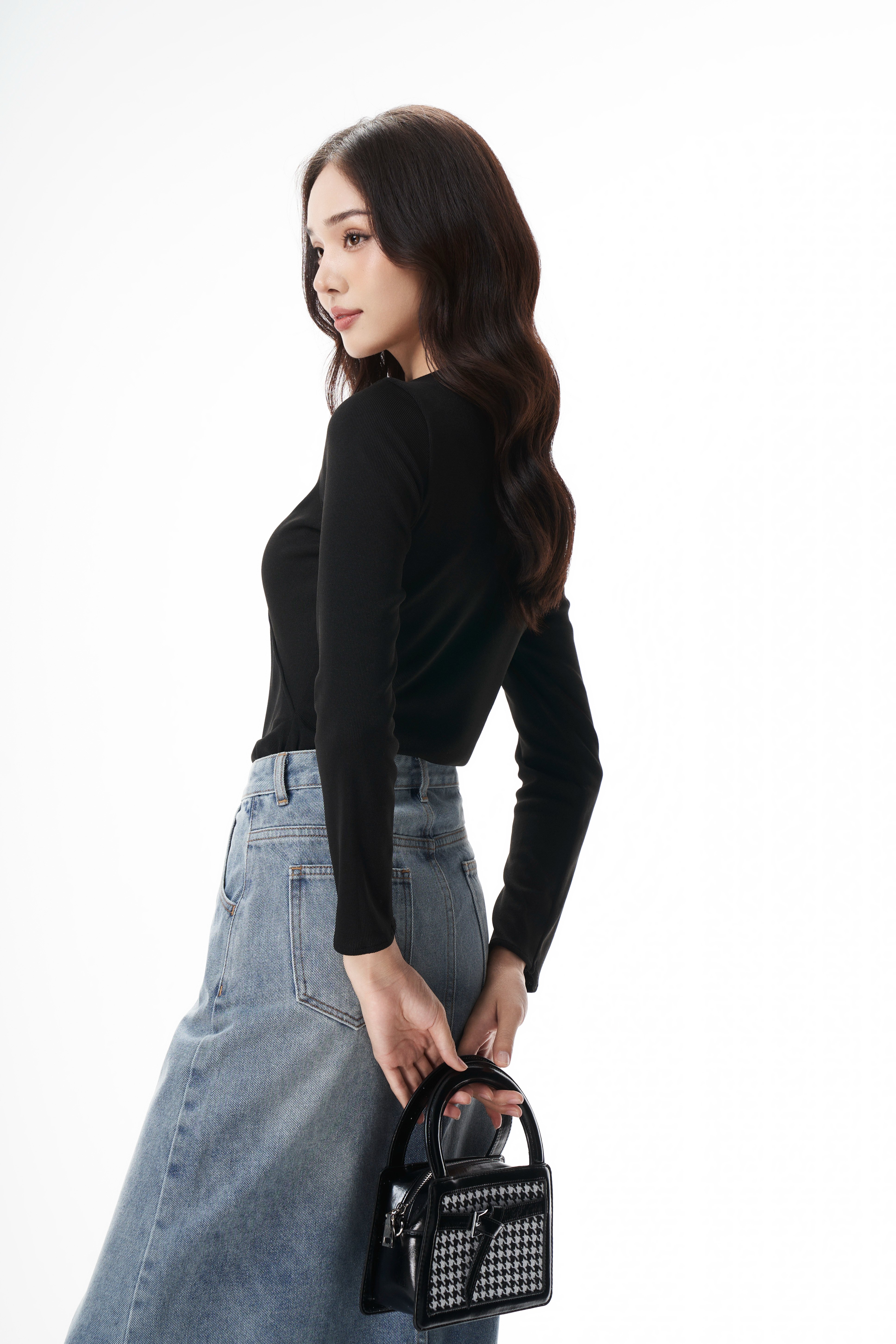 OLV - Chân váy Sariah Denim Skirt