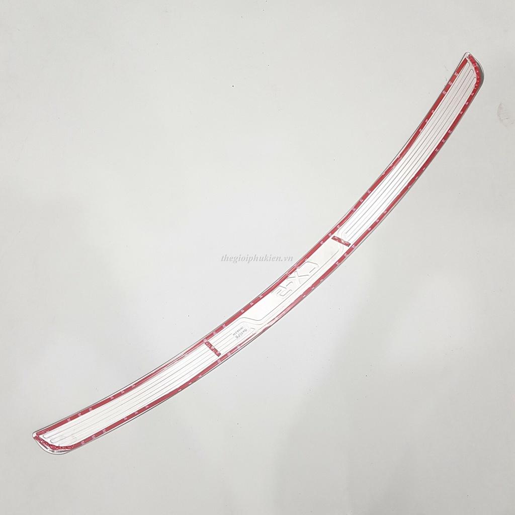 Bộ sản phẩm ỐP BẬC CỐP VÀ BẬC CỬA Inox xe Mazda CX5, CX-5 2016-2017