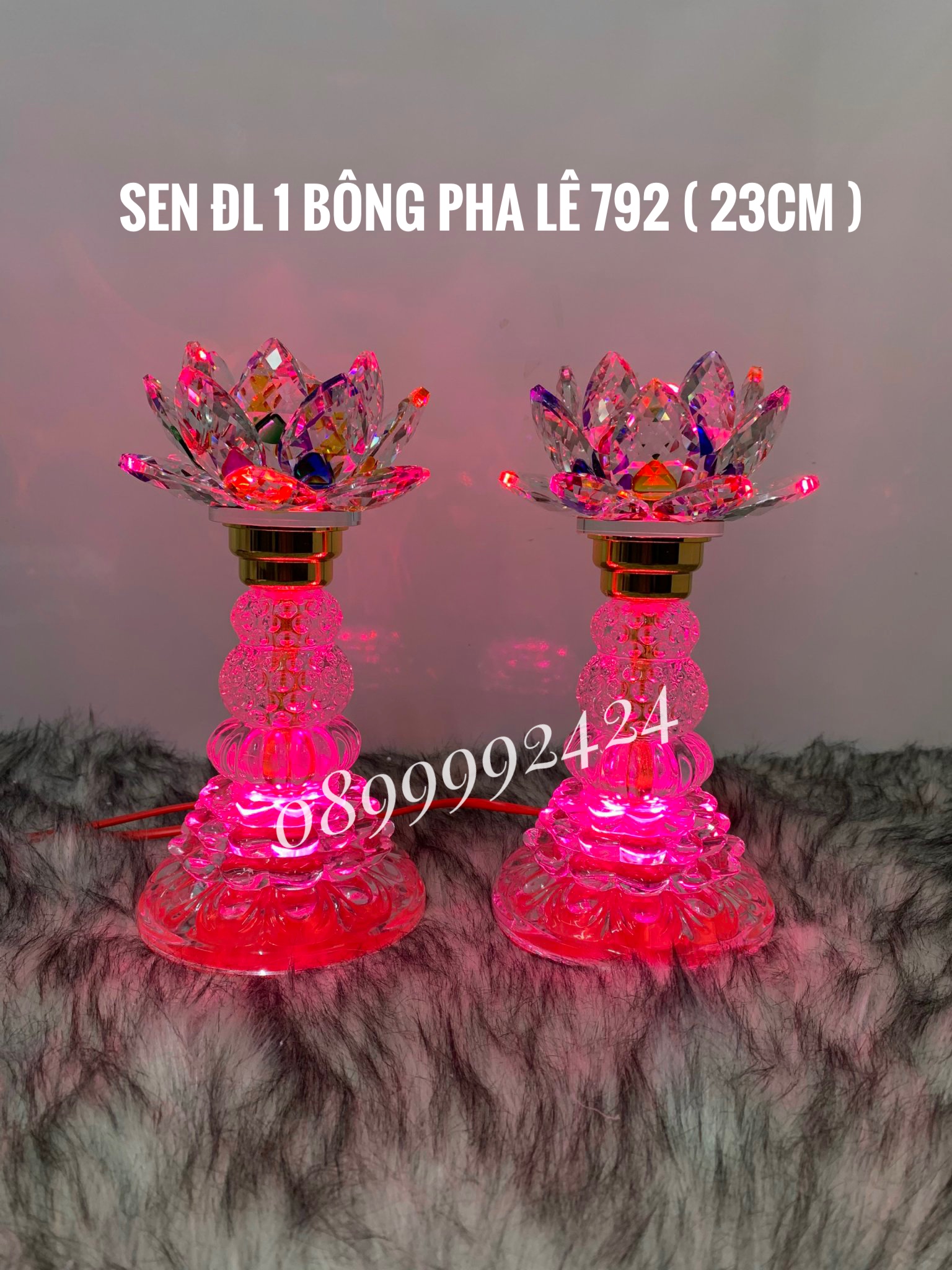 ĐÈN THỜ PHA LÊ CAO CẤP 792 1 CẶP