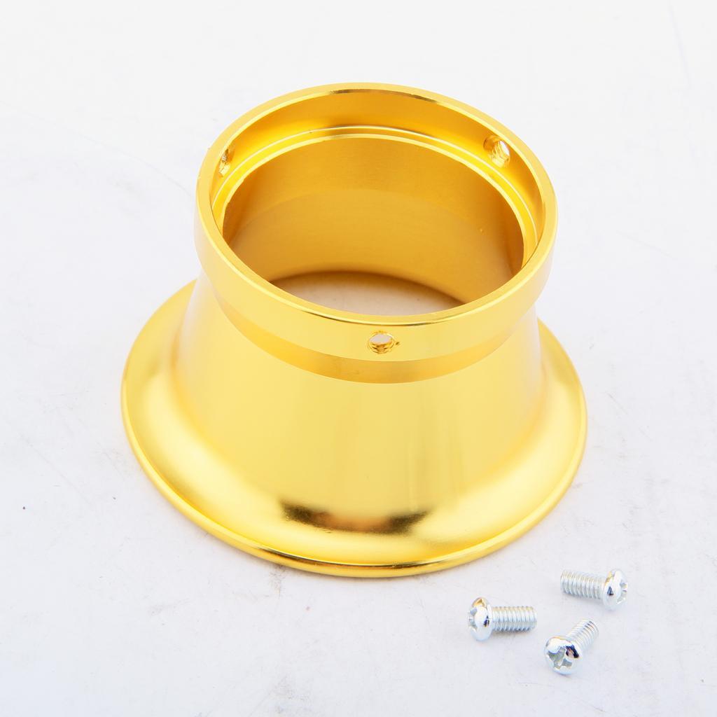 3 Pieces 2 inch Air Intake Turbo Horn Velocity Stack Funnel for Carburetor