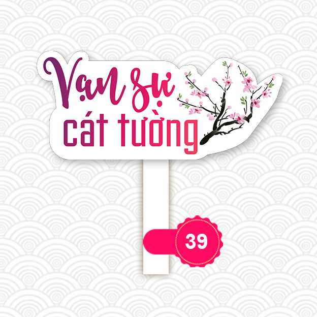 Bảng hashtag Tết - Tất niên MS 39