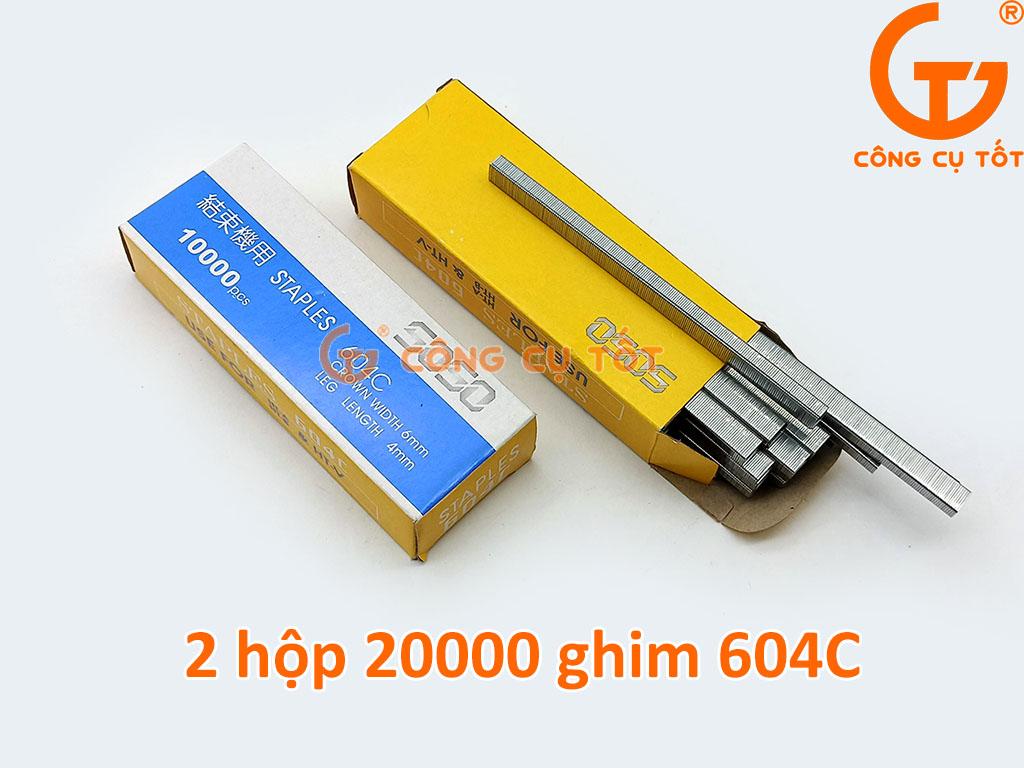 Bộ 2 hộp ghim và 2 cây băng buộc cành cây