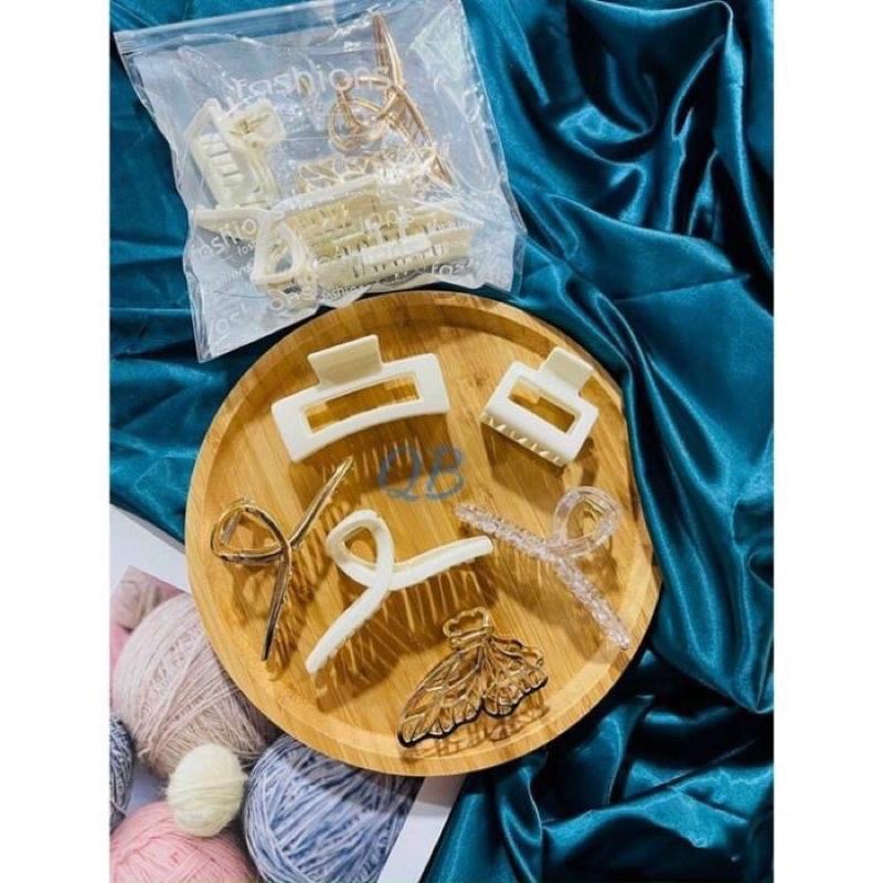 Kẹp ngoạn tóc set 6 chi tiết