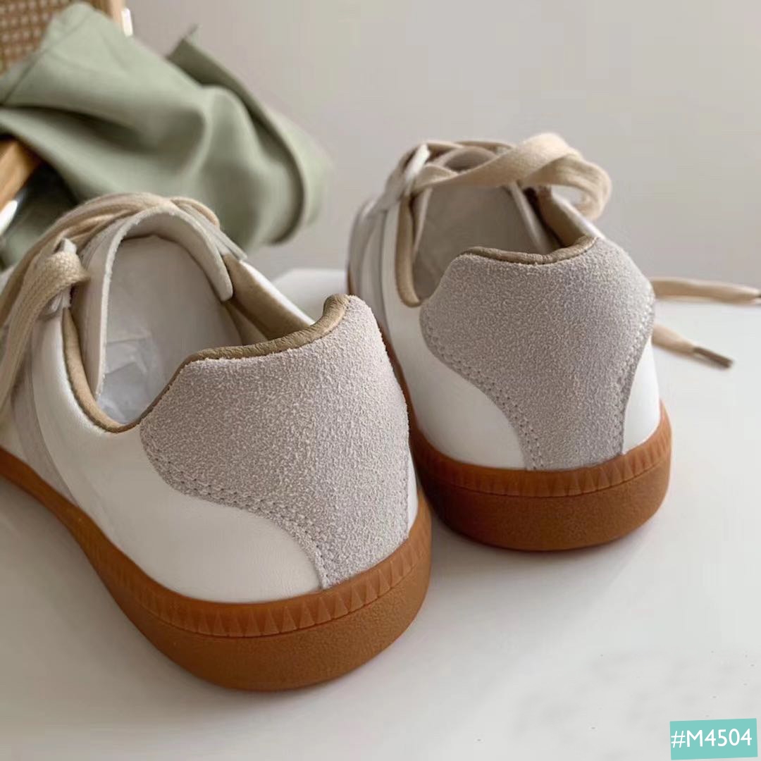 Giày Thể Thao Cặp Đôi Nam Nữ Basic Da Lộn PARIS MINSU M4504 Style Sneaker Bata Hàn Quốc Classic Đơn Giản