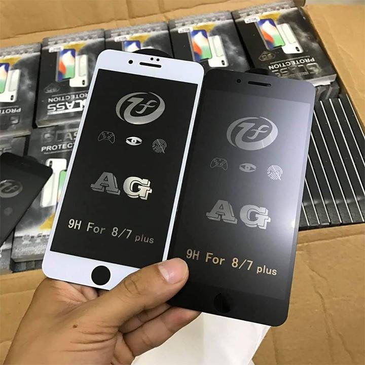 Kính Cường Lực Dành Cho Điện Thoại iPhone SE 2020 Chống Bám Vân Tay AG cao cấp Full Keo Full Màn