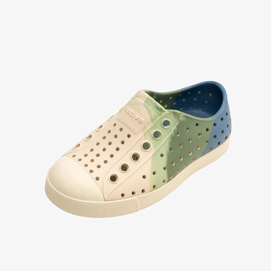 Giày Lười Trẻ Em Unisex NATIVE Jefferson Bloom Marble Junior