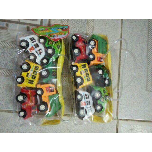 Set 6 ô tô đồ chơi cho bé