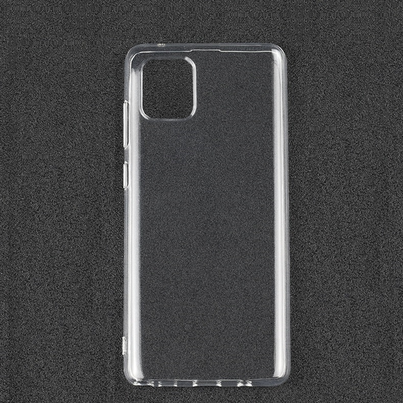 Ốp lưng cho Samsung Galaxy A81, Note 10 Lite silicon dẻo trong suốt cao cấp loại A+