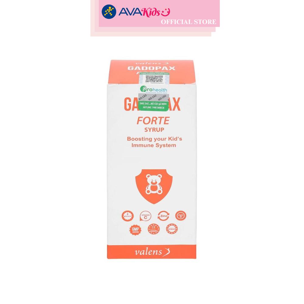 Siro Valens Gadopax Forte hỗ trợ tăng sức đề kháng 100 ml (từ 0 tháng)