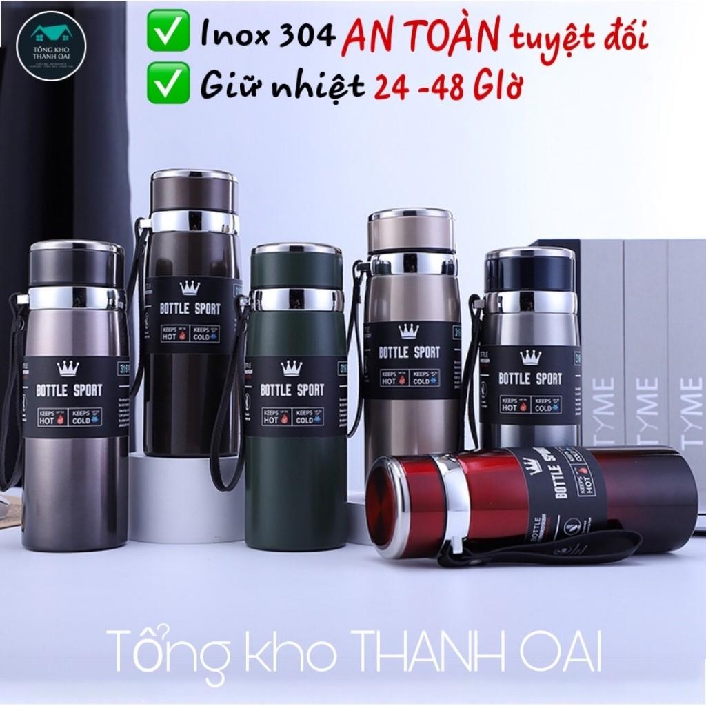 Bình Giữ Nhiệt Bình Nước Inox 304 XINLANG Giữ Nhiệt Tốt Dung Tích 800ml, 1000ml