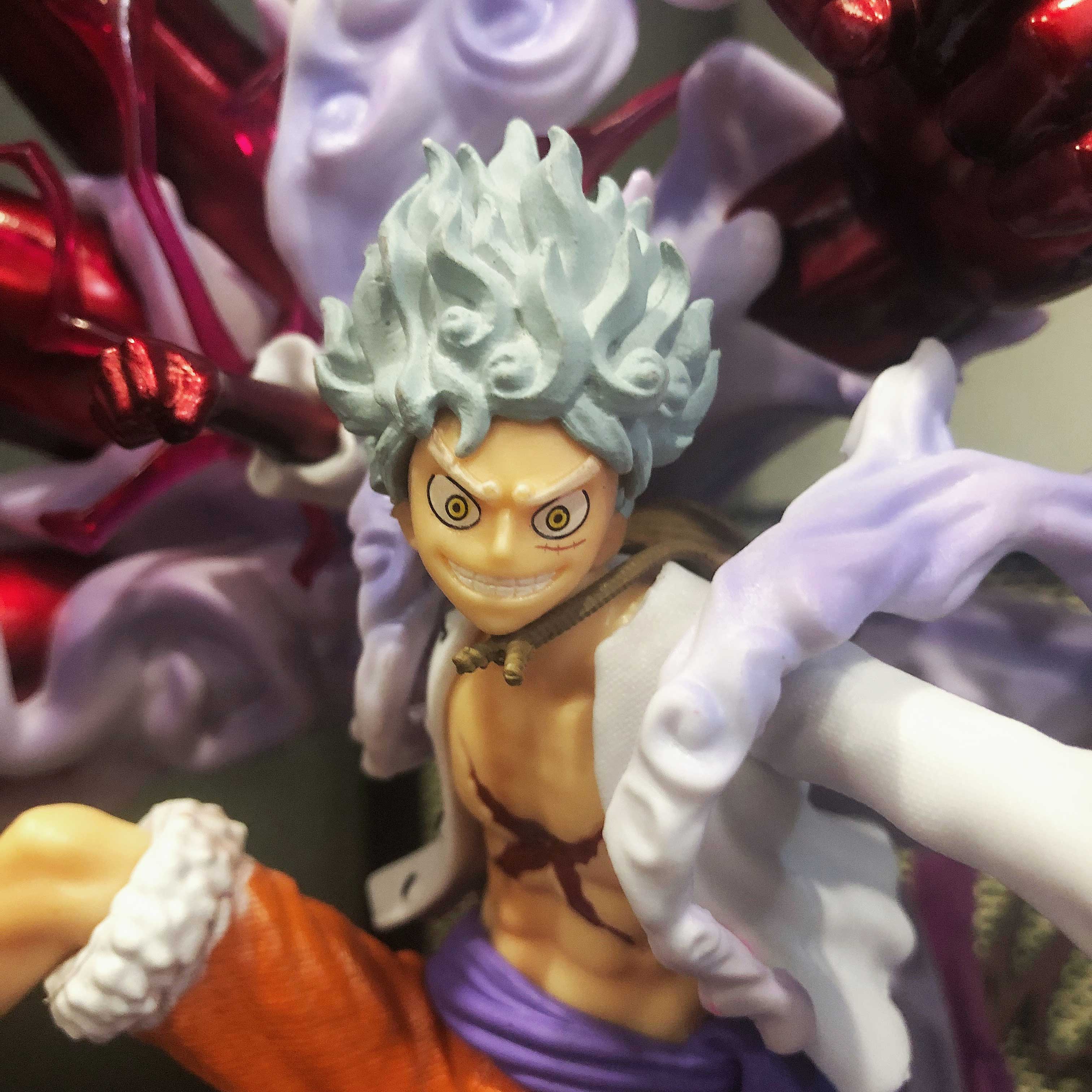 Mô hình Luffy Gear 5 32 cm có LED - One Piece