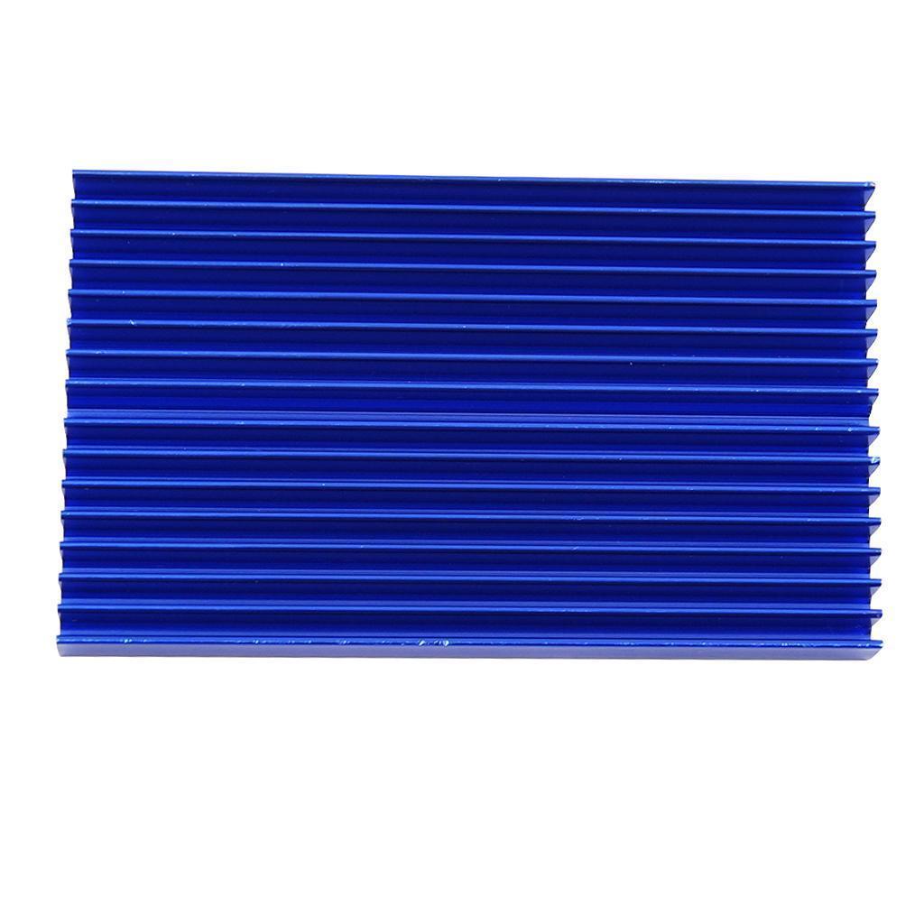 100x60x10mm Aluminum   Heat Sink Chip for Electronic