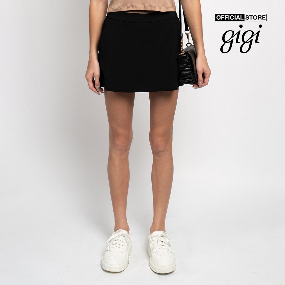 GIGI - Chân váy mini chữ A lưng thun thời trang G3301S212532