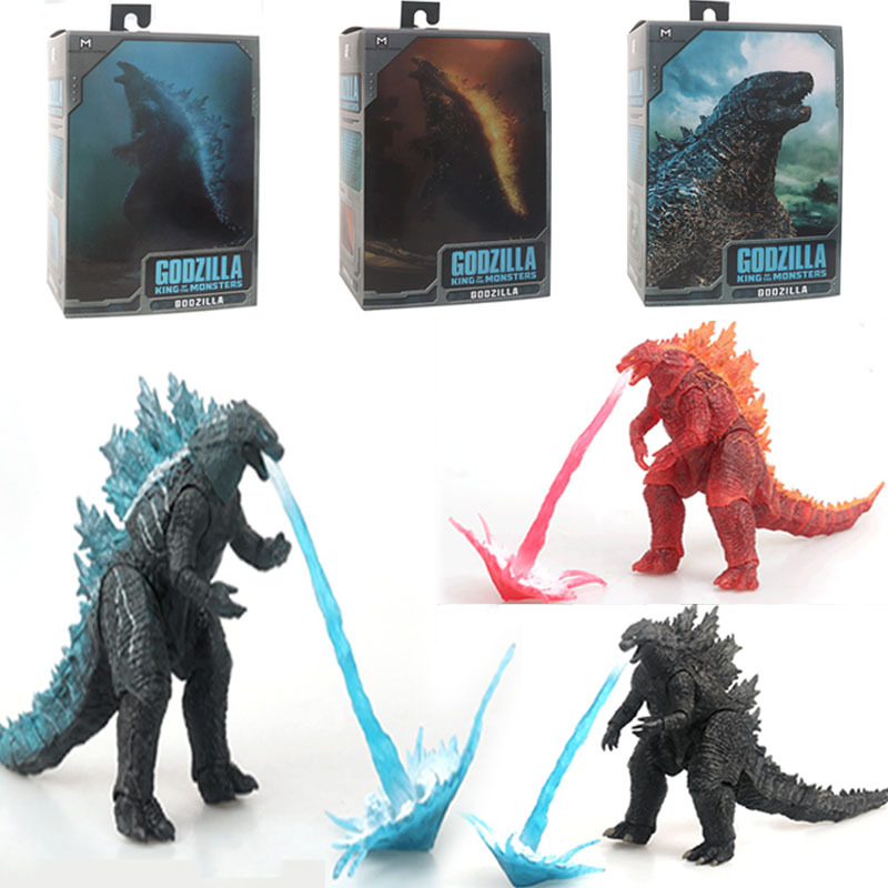 Mô Hình Khủng Long Neca Phun Lửa Xanh Trong Đại Chiến Godzilla - Cao 18cm