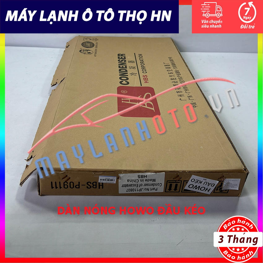Dàn nóng Howo Đầu Kéo Hàng HBS Trung Quốc