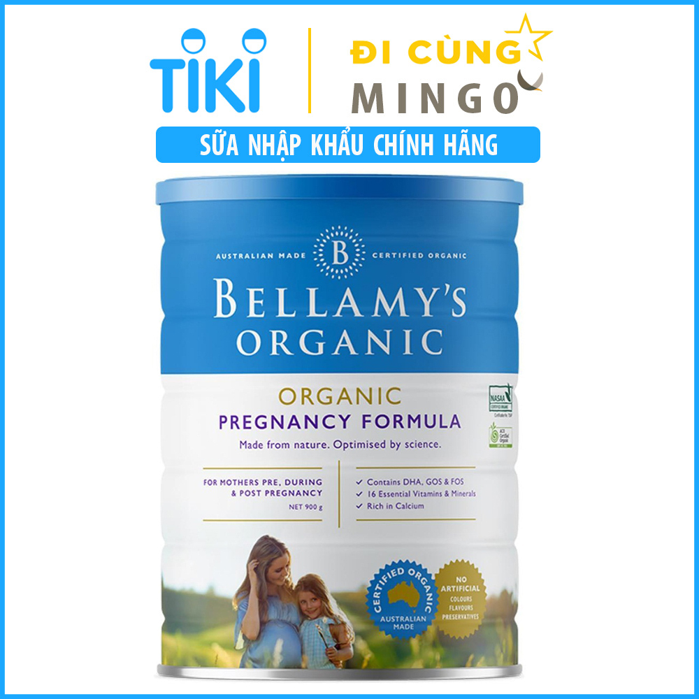 Sữa Bellamy’s Organic Pregnancy Formula 900g ( Mang thai) - Nhập khẩu Úc