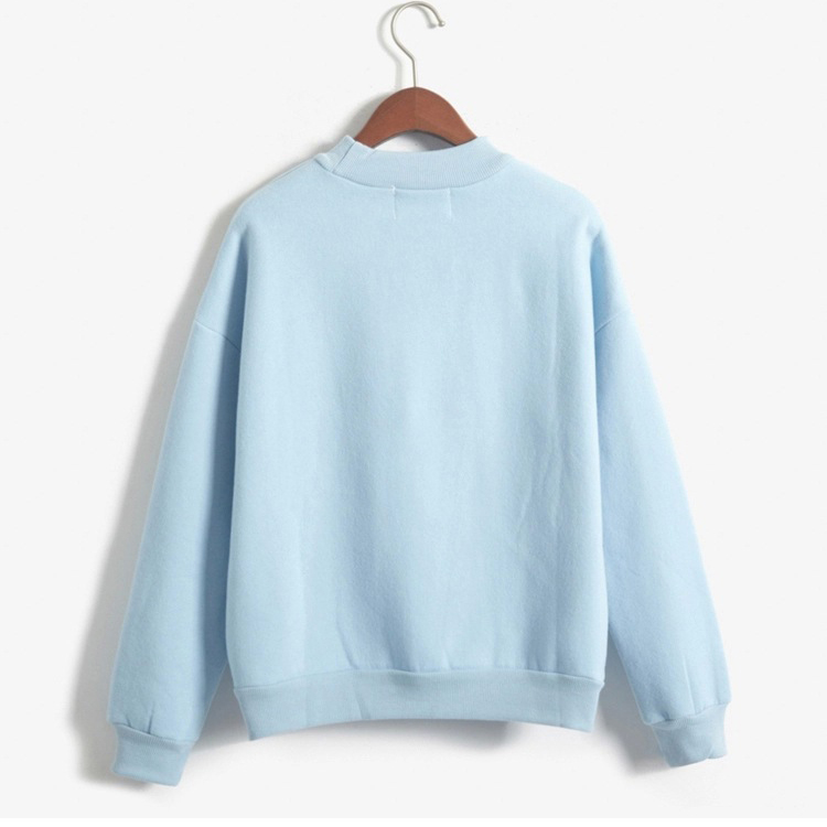 Áo Sweater Unisex Màu Trơn Không Mũ Vải Mềm Êm Ái Cho Cả Nam Và Nữ - MSP T23