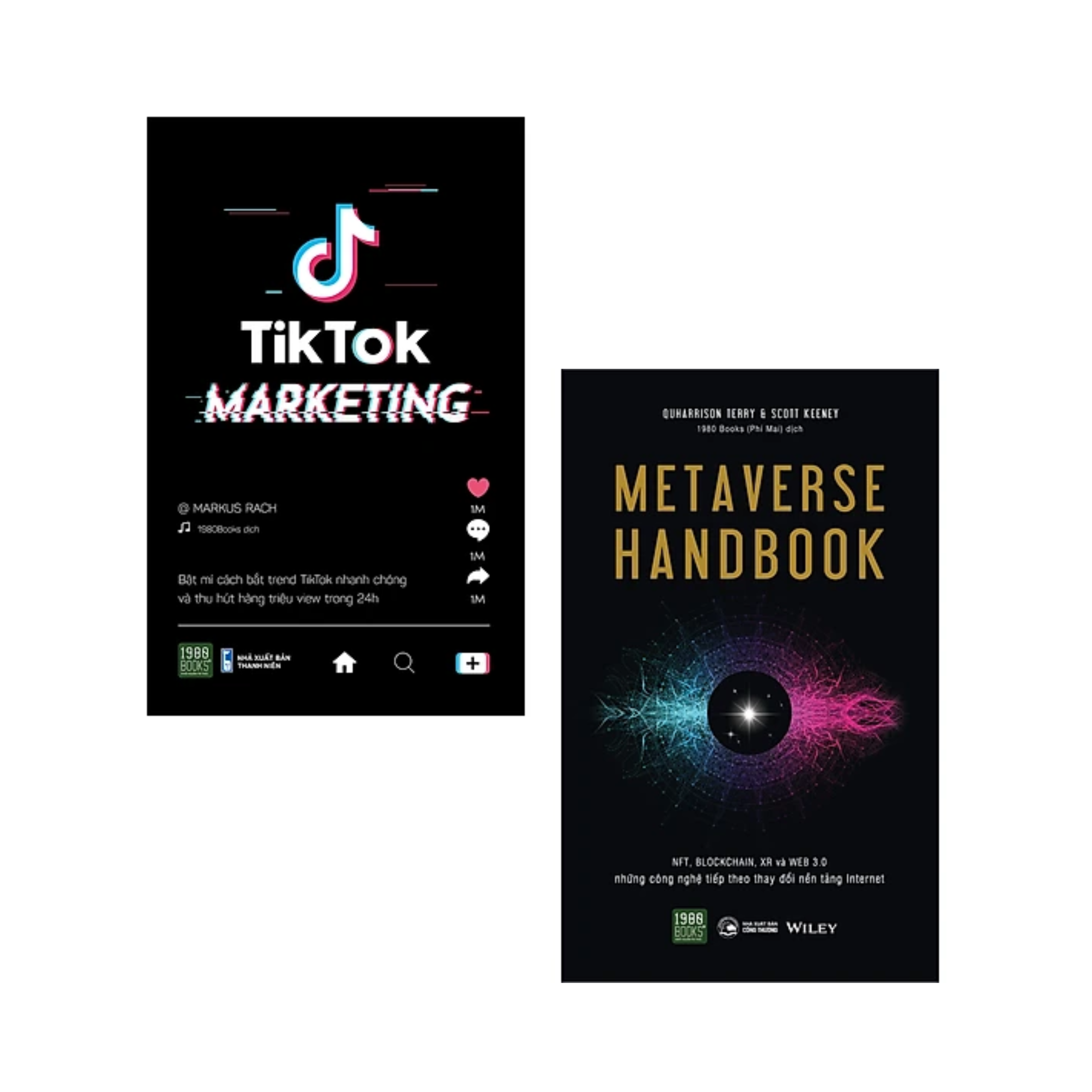 Combo 2Q : Metaverse Handbook + Tiktok Marketing ( Sách Ứng Dụng Công Nghệ Trong Kinh Doanh, Bán Hàng, Marketing)