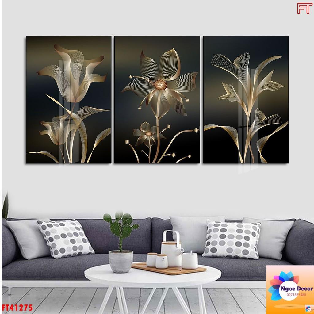 Combo bộ 3 tranh tráng gương 40x60cm siêu đẹp
