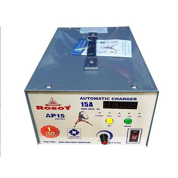 MÁY SẠC ẮC QUY ROBOT TỰ ĐỘNG 15A