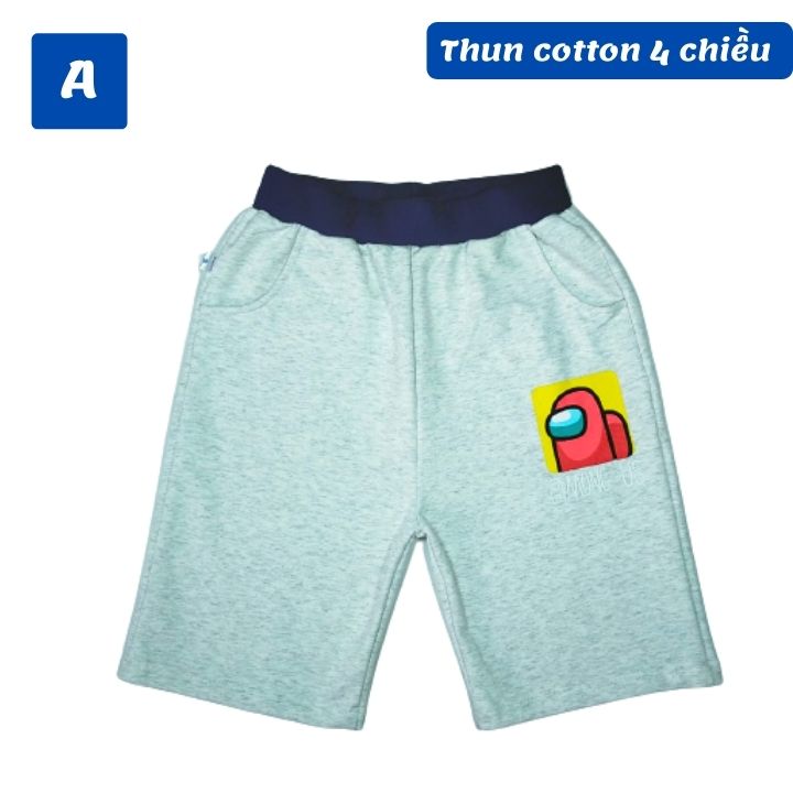 Quần áo trẻ em béo phì bé trai Among US từ 22-58kg - chất thun cotton 4 chiều- Kiến Lửa