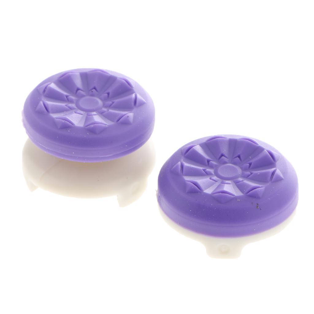 2Pcs Thumb Grips Protector Cap Cover For 4 Controller