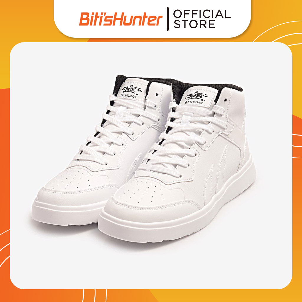 Giày Thể Thao Nữ Biti's Hunter Street Z Collection High White DSWH06200TRG (Trắng)