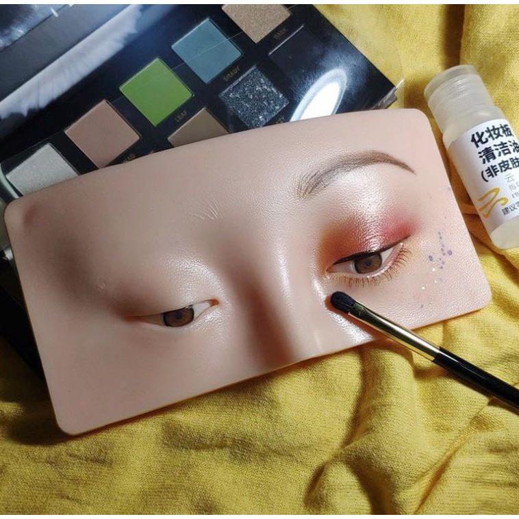 Miếng mặt nạ Makeup  học trang điểm 3D tinh tế  kiềm nước tẩy  trang - Hity Beauty