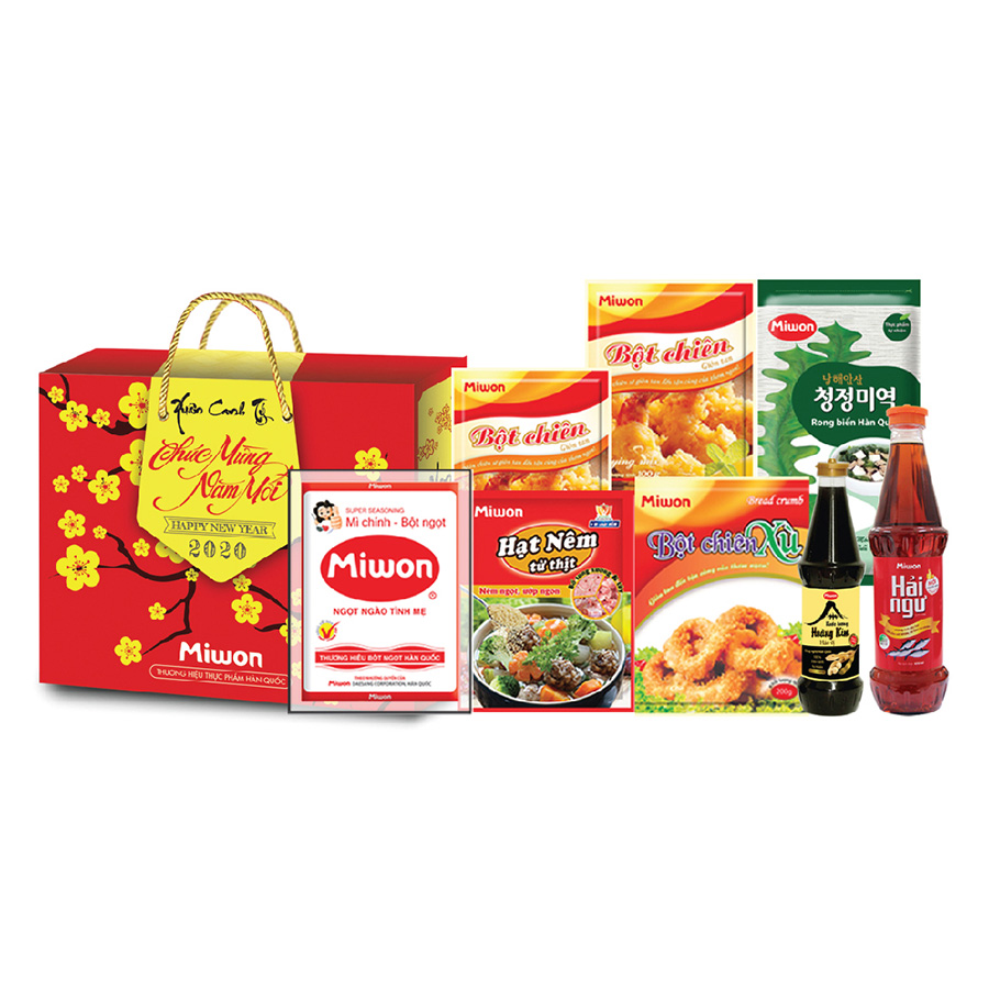 Túi quà tết Miwon 150B 