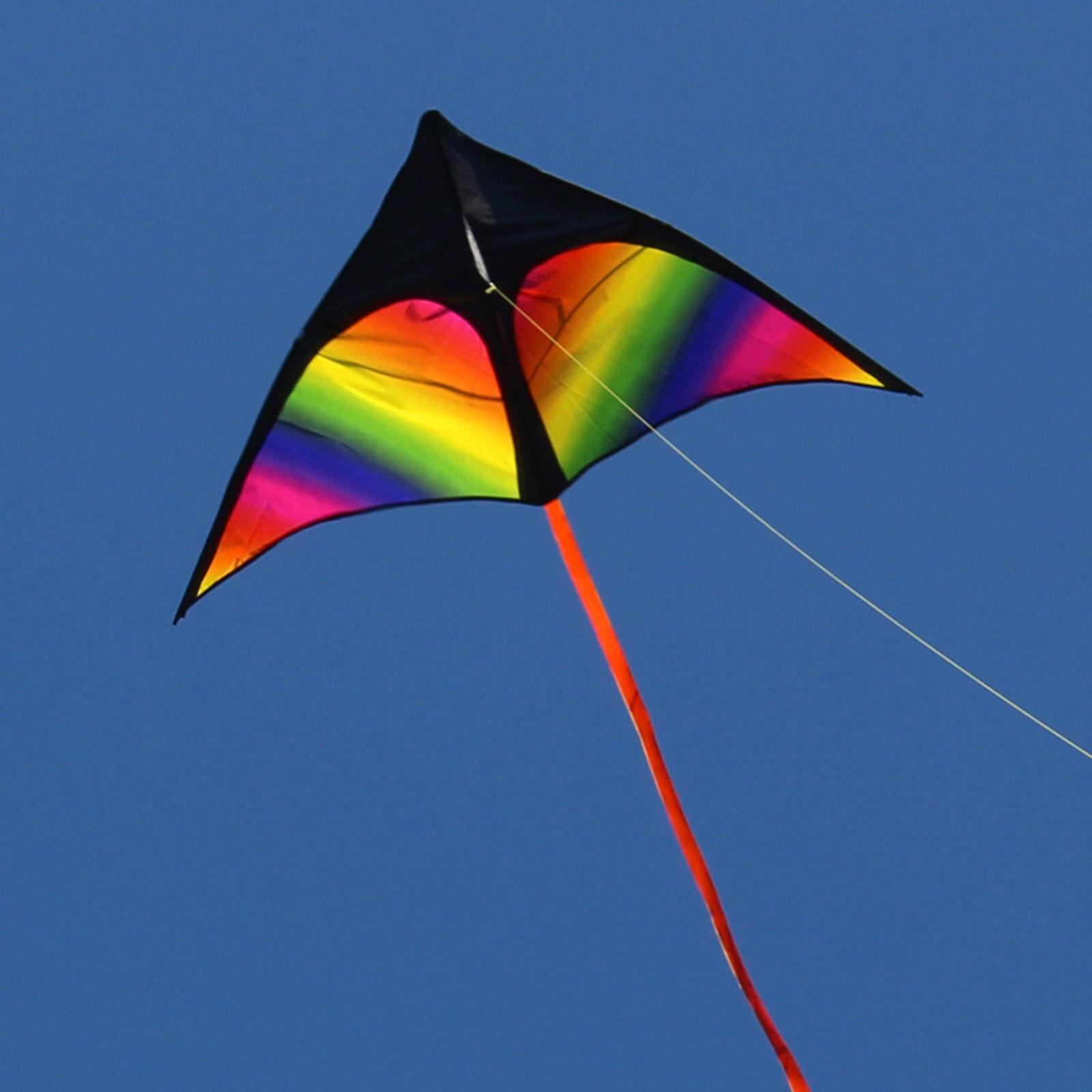 Delta  Kite Triangle Kite Huge  for Beach Kids Adults Games