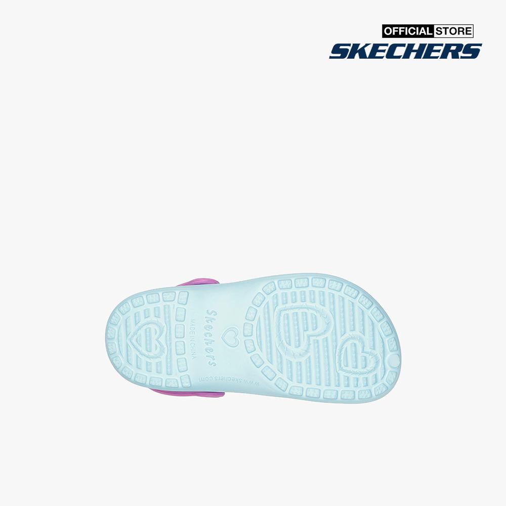 SKECHERS - Giày đế bệt nữ mũi tròn phối quai Heart Charmer 308027L