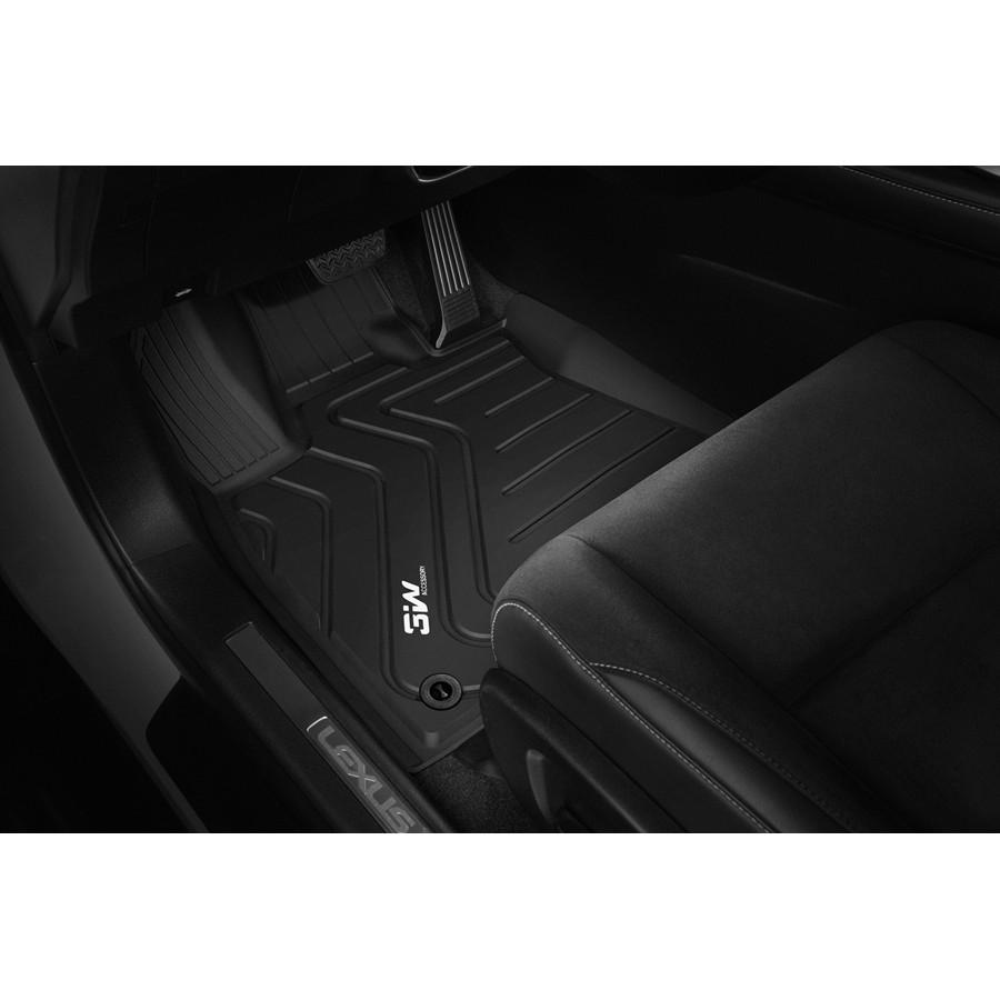 Thảm lót sàn LEXUS NX 2013- đến nay Nhãn hiệu Macsim 3W chất liệu nhựa TPE đúc khuôn cao cấp - màu đen