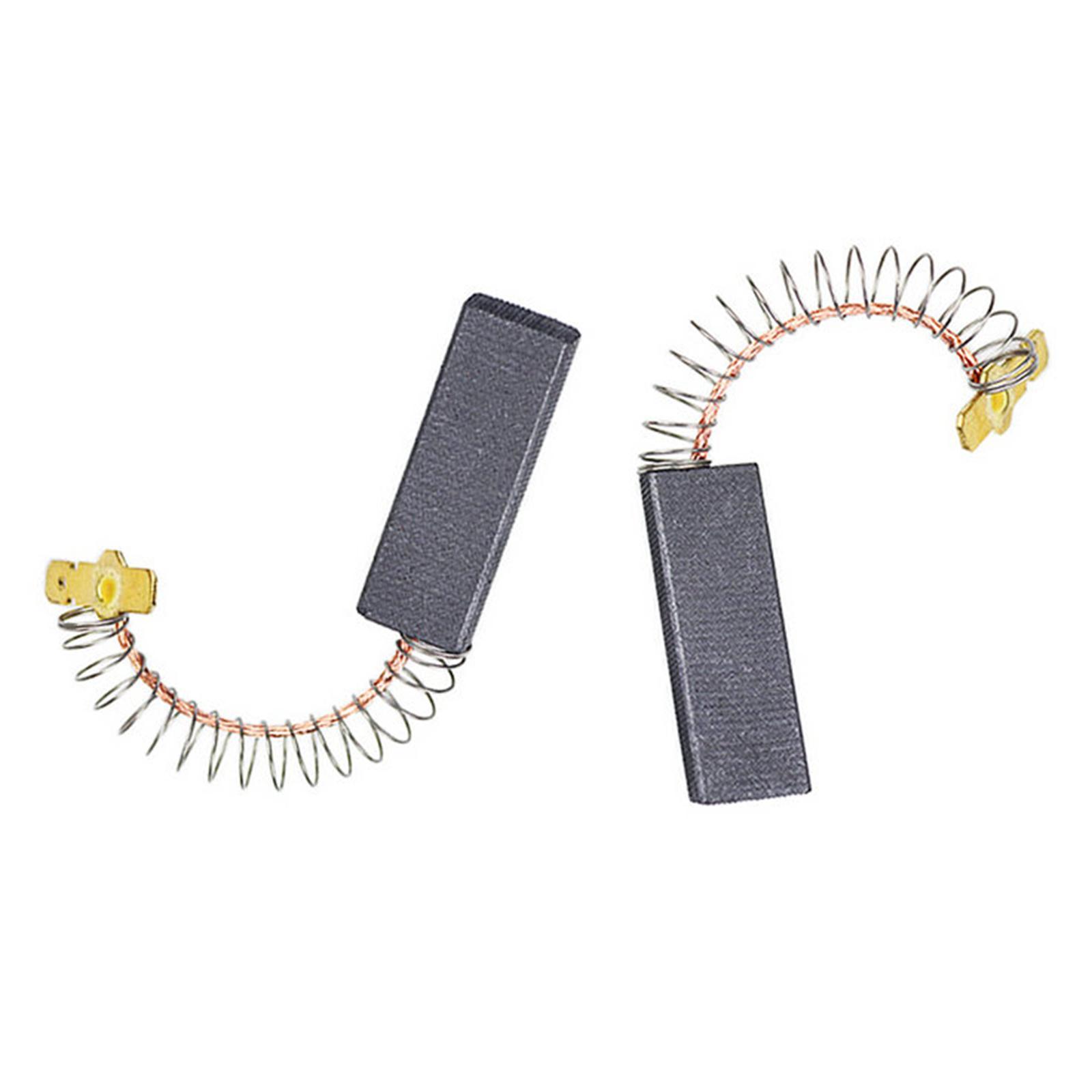 2x Generic Electric motors carbon Brush Reusable Electric Motors Carbon Brush