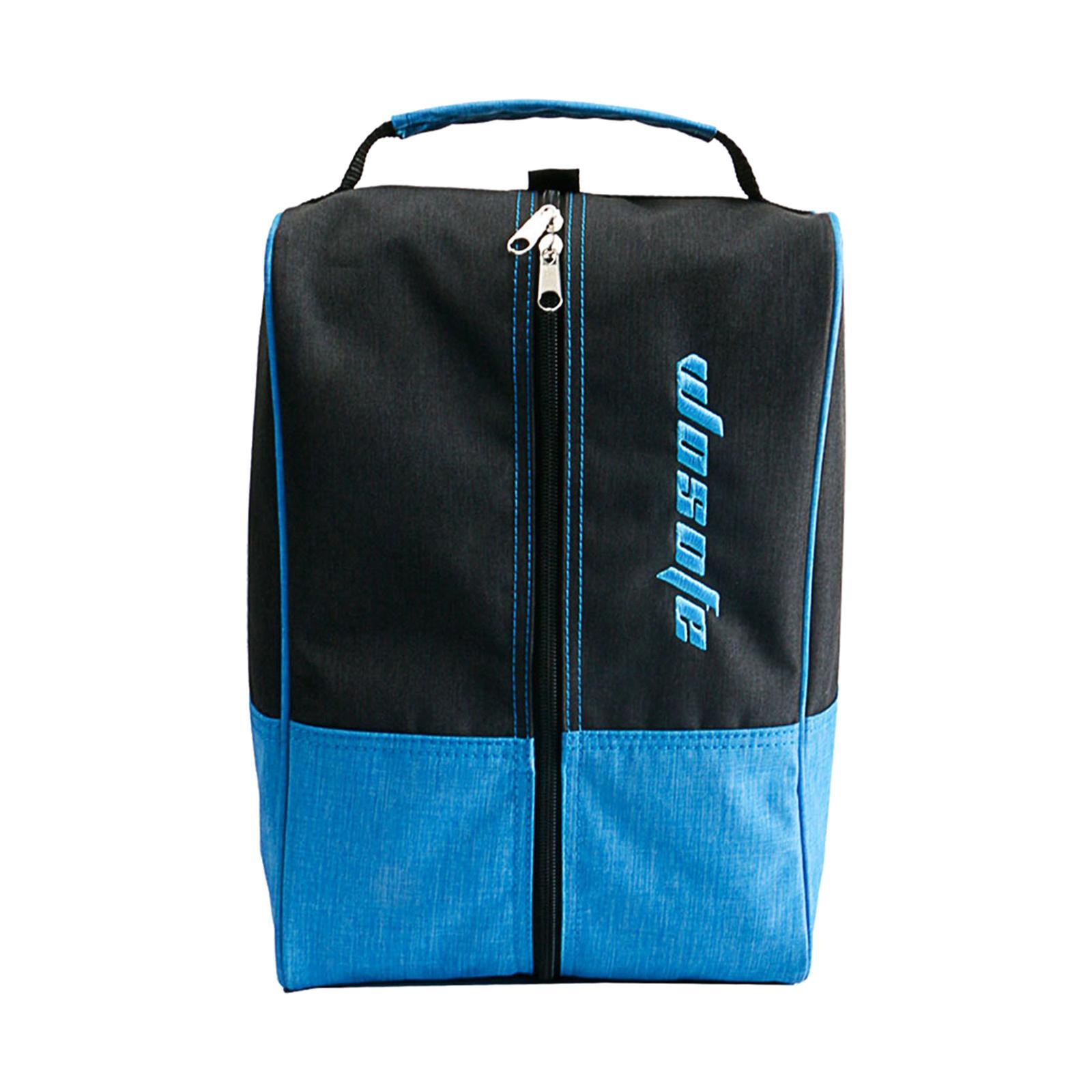 Portable Golf Shoes Bag, Large Capacity for Men Women Zippered Pouch Sports Shoes Bag