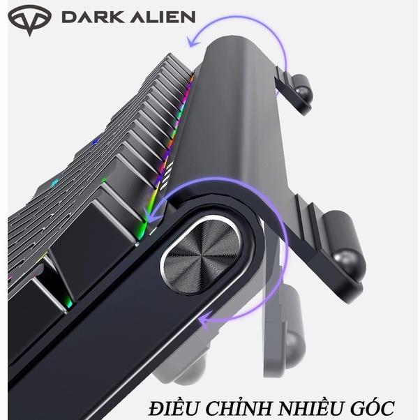 Bàn phím cơ Dark Alien K68 không dây Bluetooth Game Bàn phím 3 Chế độ Trò chơi đèn nền cơ học