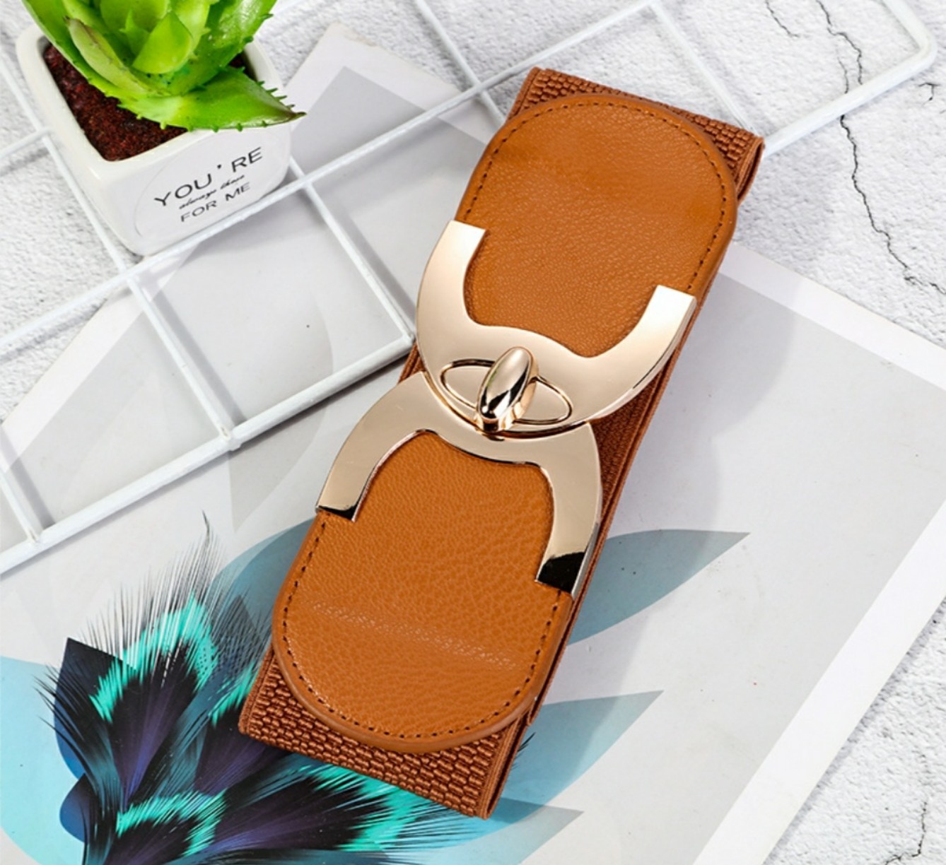 Dây Nịt Nữ Thắt Lưng Nữ Leisure mang đầm váy Dona21061102