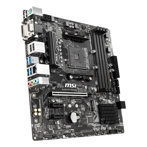 Bo mạch chủ Main MSI B450M PRO-VDH MAX Socket AM4 - Hàng Chính Hãng