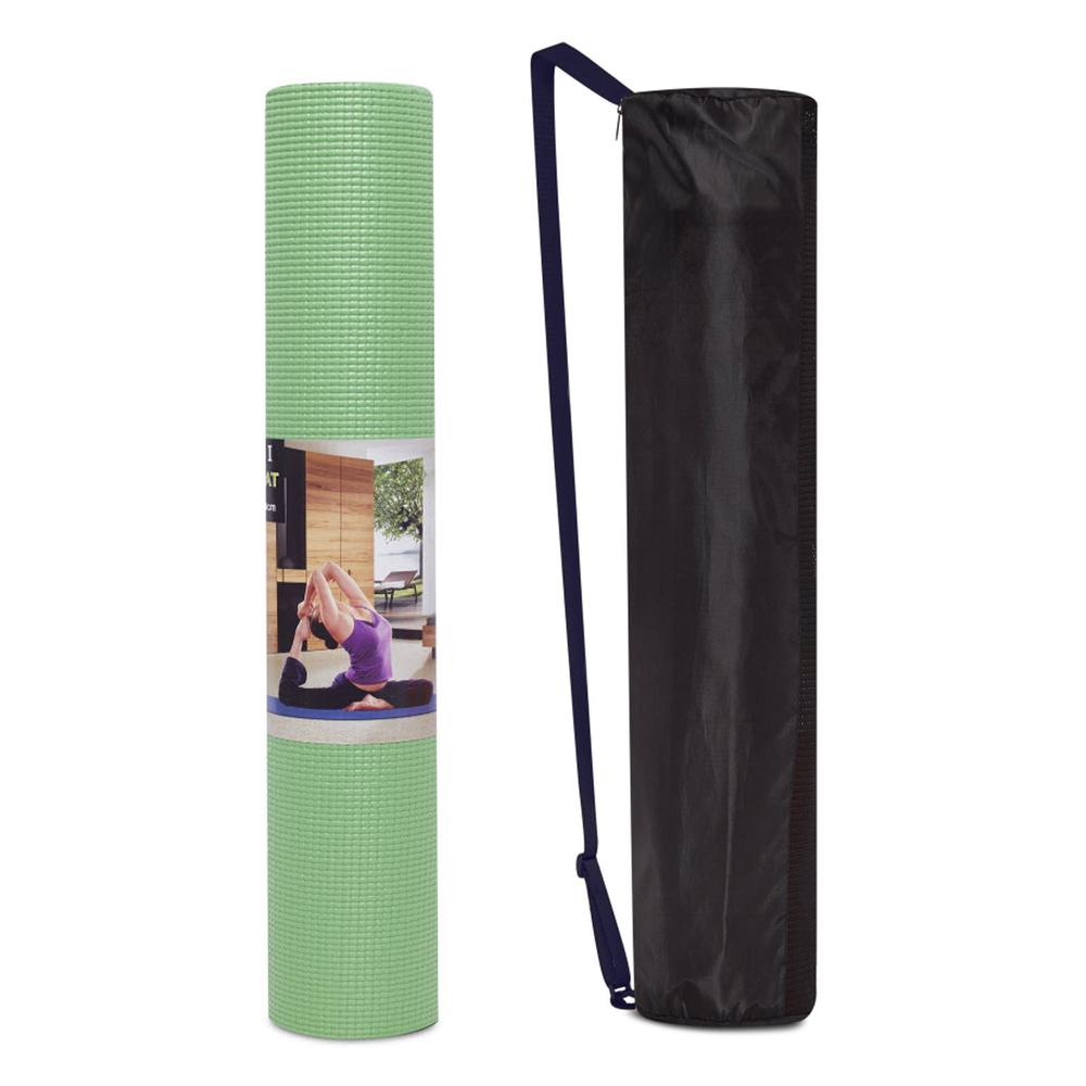 Thảm Tập Yoga 6Mm Promat - Xanh Lá (Kèm Túi Đựng) - CH Hương Thị Miễn Phí Vận Chuyển