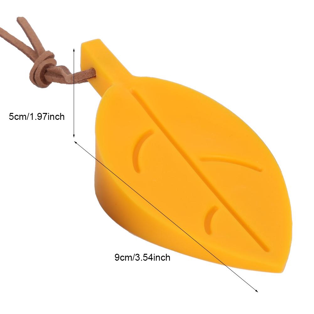 CHẶN CỬA SILICON HÌNH CHIẾC LÁ CC8